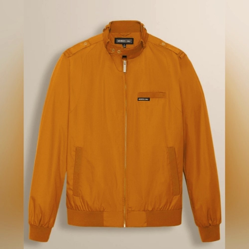 MEMBERSONLY Men's Classic Iconic Racer Jacket (Slim Fit)